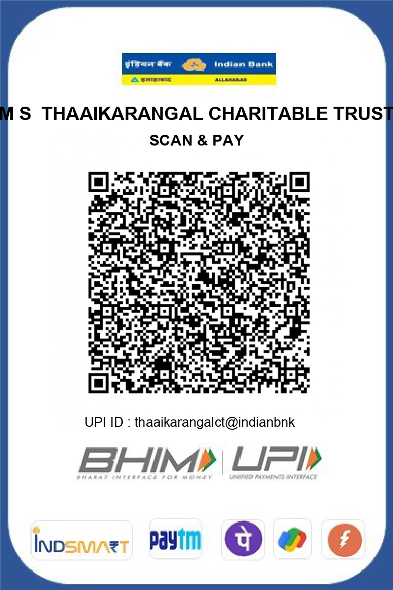 Thaaikarangal – Indian Bank QR Code