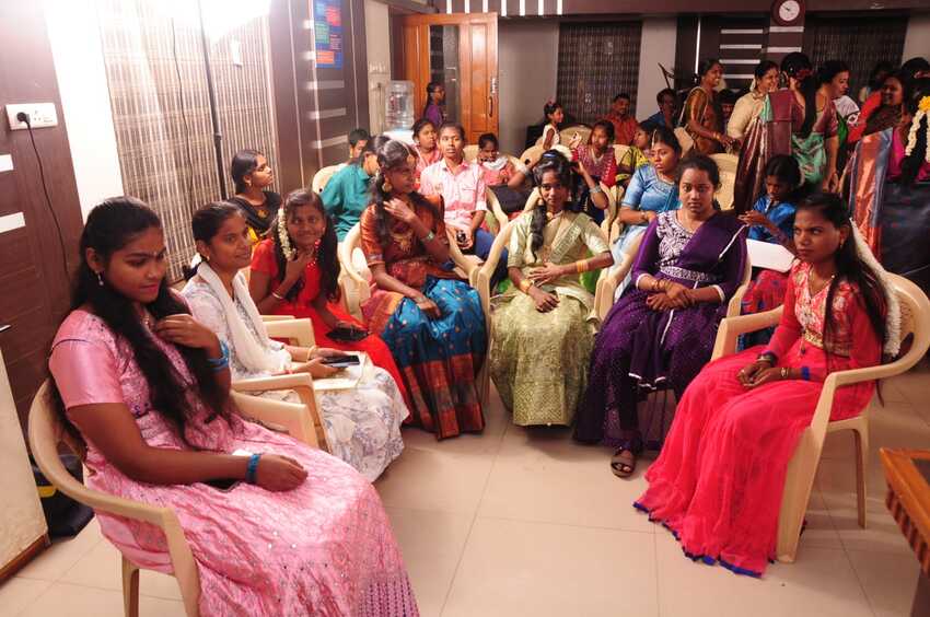 Visually impaired women students participating in an interactive session during the International Women’s Day Celebration 2026, promoting confidence, inclusion, and community engagement Visually impaired women students participating in an interactive session during the International Women’s Day Celebration 2026, promoting confidence, inclusion, and community engagement