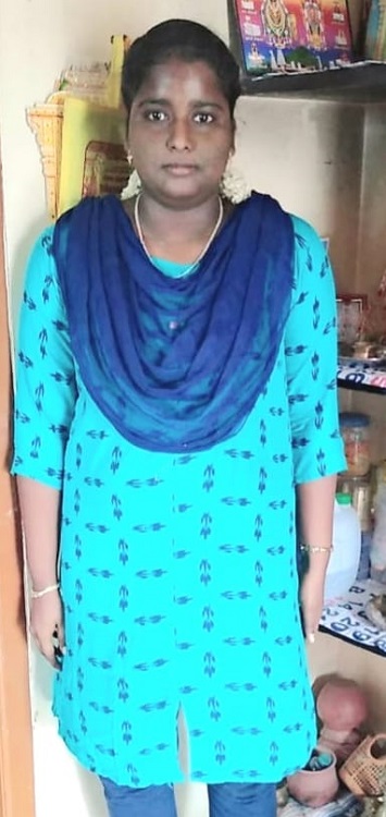 Kowsalya, a visually impaired student trained and supported by Thaaikarangal Charitable Trust, proudly begins her career as a Clerk at Bank of Baroda after successfully clearing the IBPS examination, reflecting her journey toward independence and professional success.